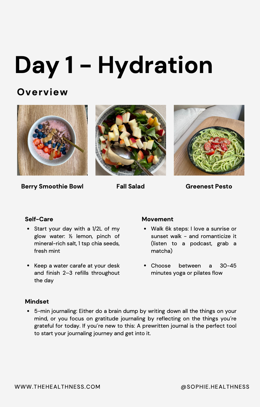 7 Day Glow-Up Challenge E-Book