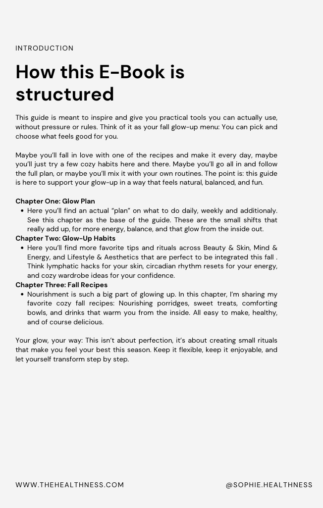 Fall Reset Guide